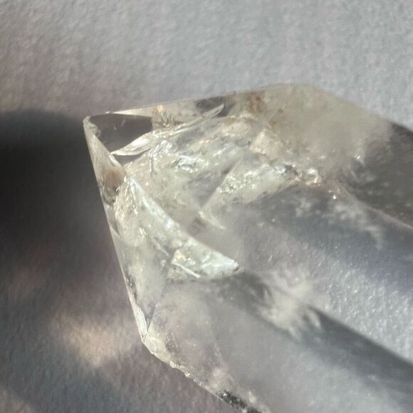 Clear Quartz Crystal Obelisk Meditation Tower (#11) - Picture 6 of 10